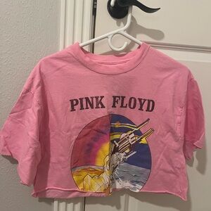 Pink Floyd cropped t-shirt